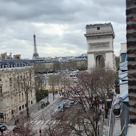Place De L'etoile, Wagram With Ac * פריז