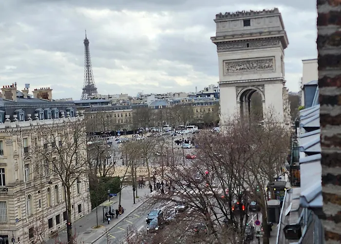 Place De L'etoile, Wagram With Ac * פריז